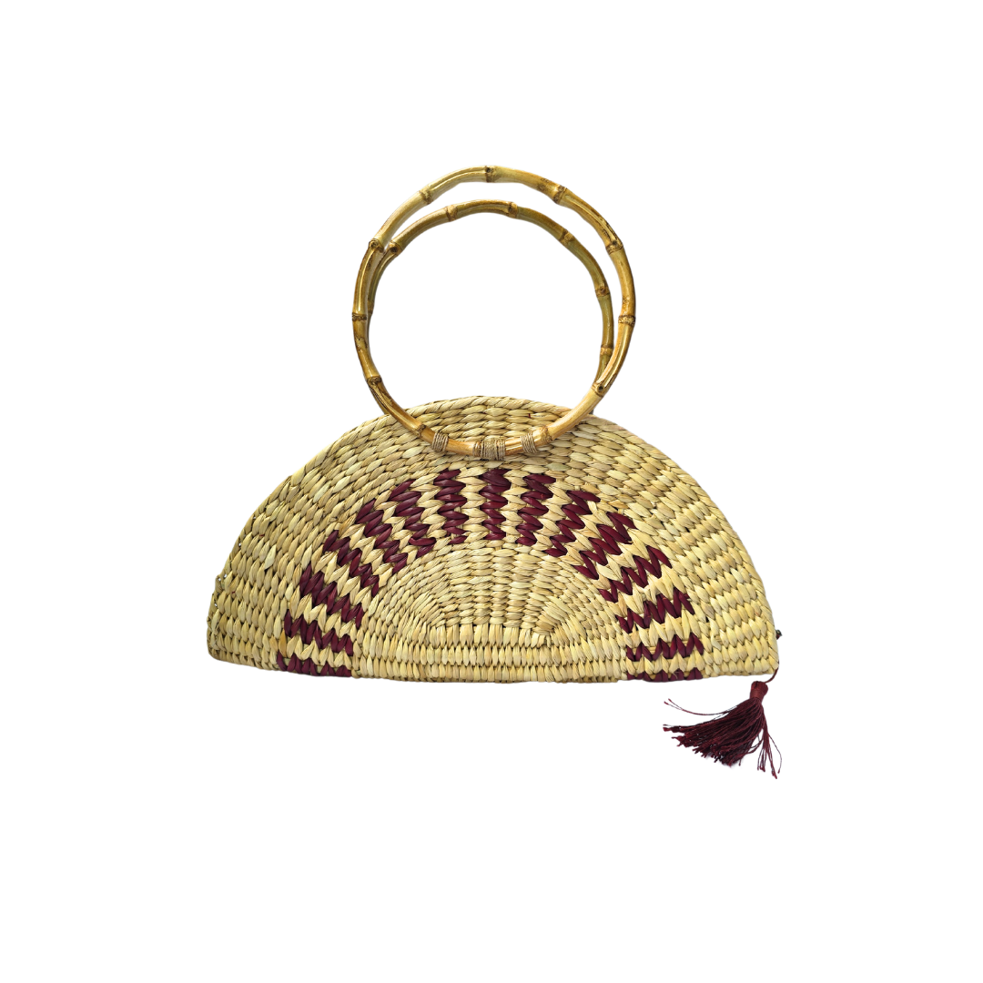 Bolso Kushi Vino Tinto