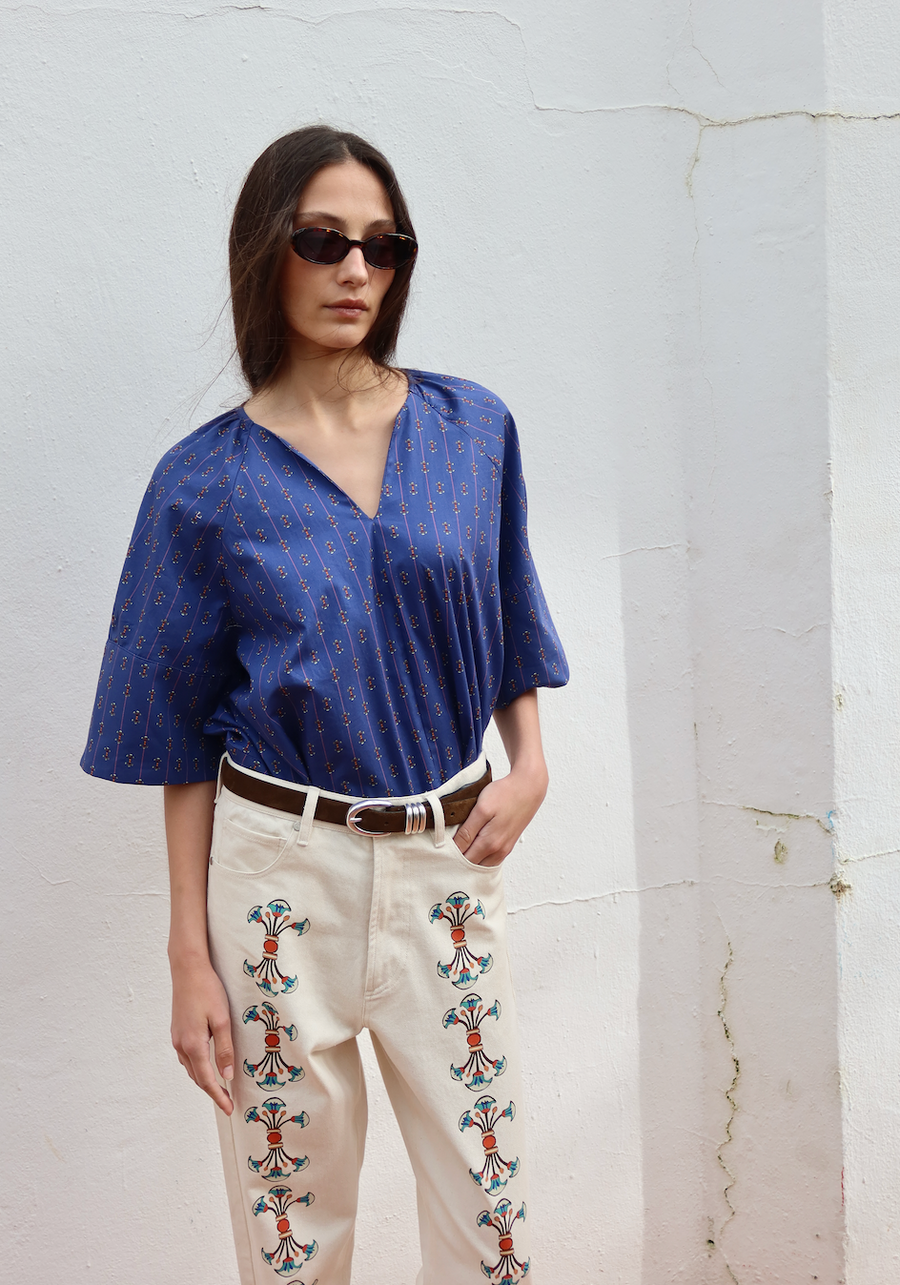 CAMISA SCARAB AZUL