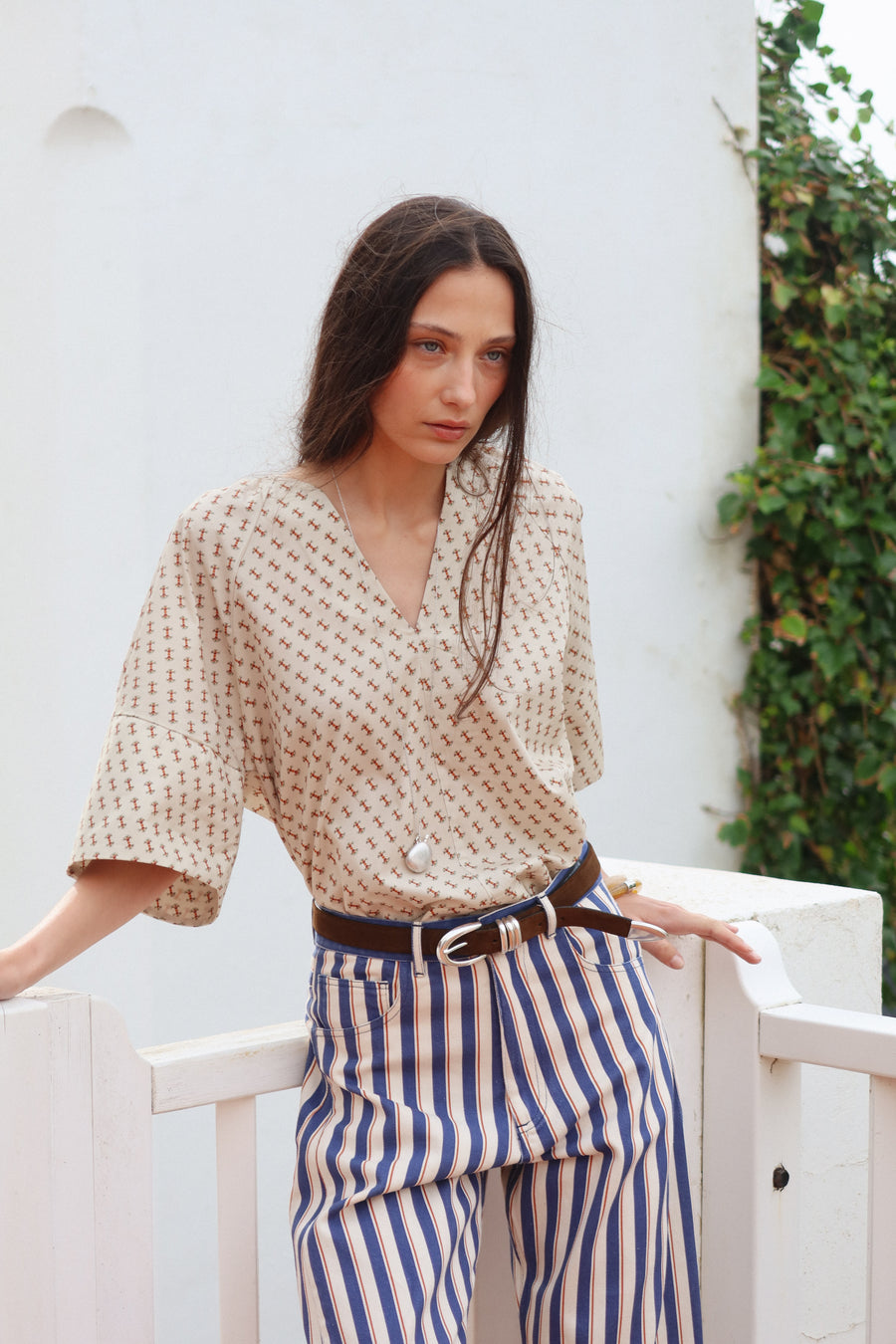 CAMISA SCARAB CRUDO