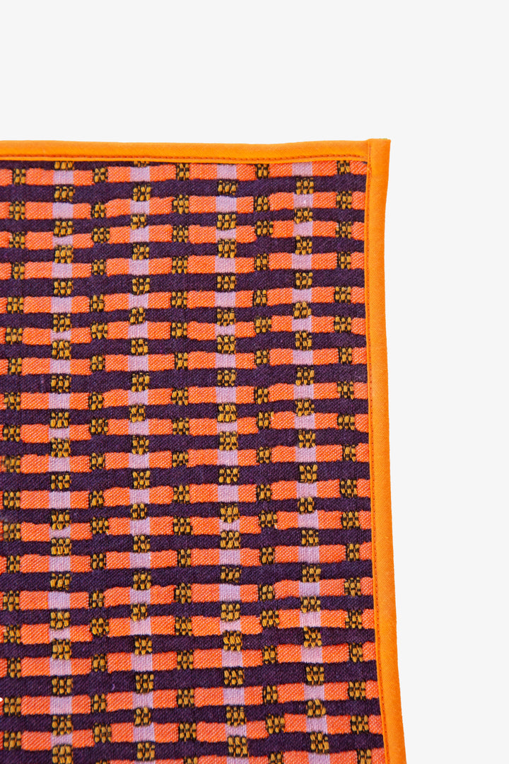 MALAWI ORANGE TABLECLOTH (PACK OF 2)