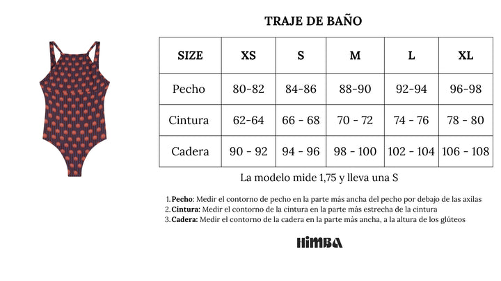 TRAJE DE BAÑO FLINT PRINT