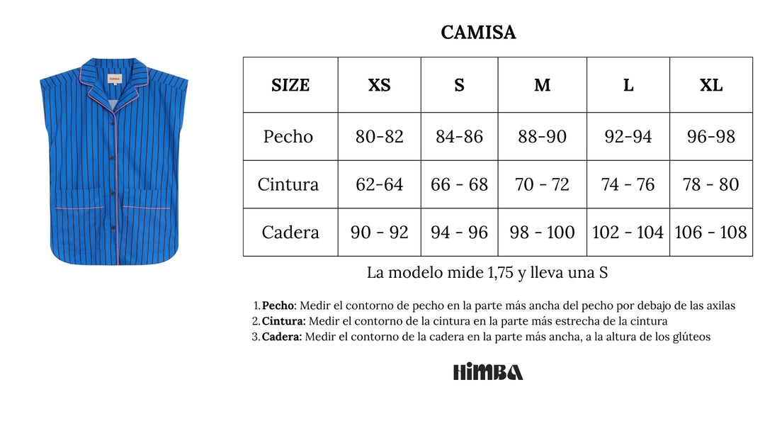 CAMISA MARBEL RAYAS