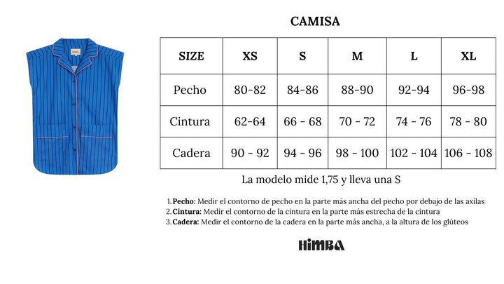 CAMISA MARBEL RAYAS