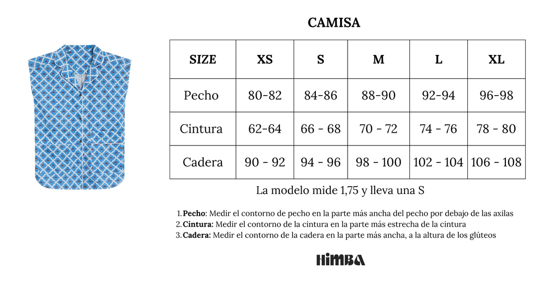 CAMISA MARBEL PRINT