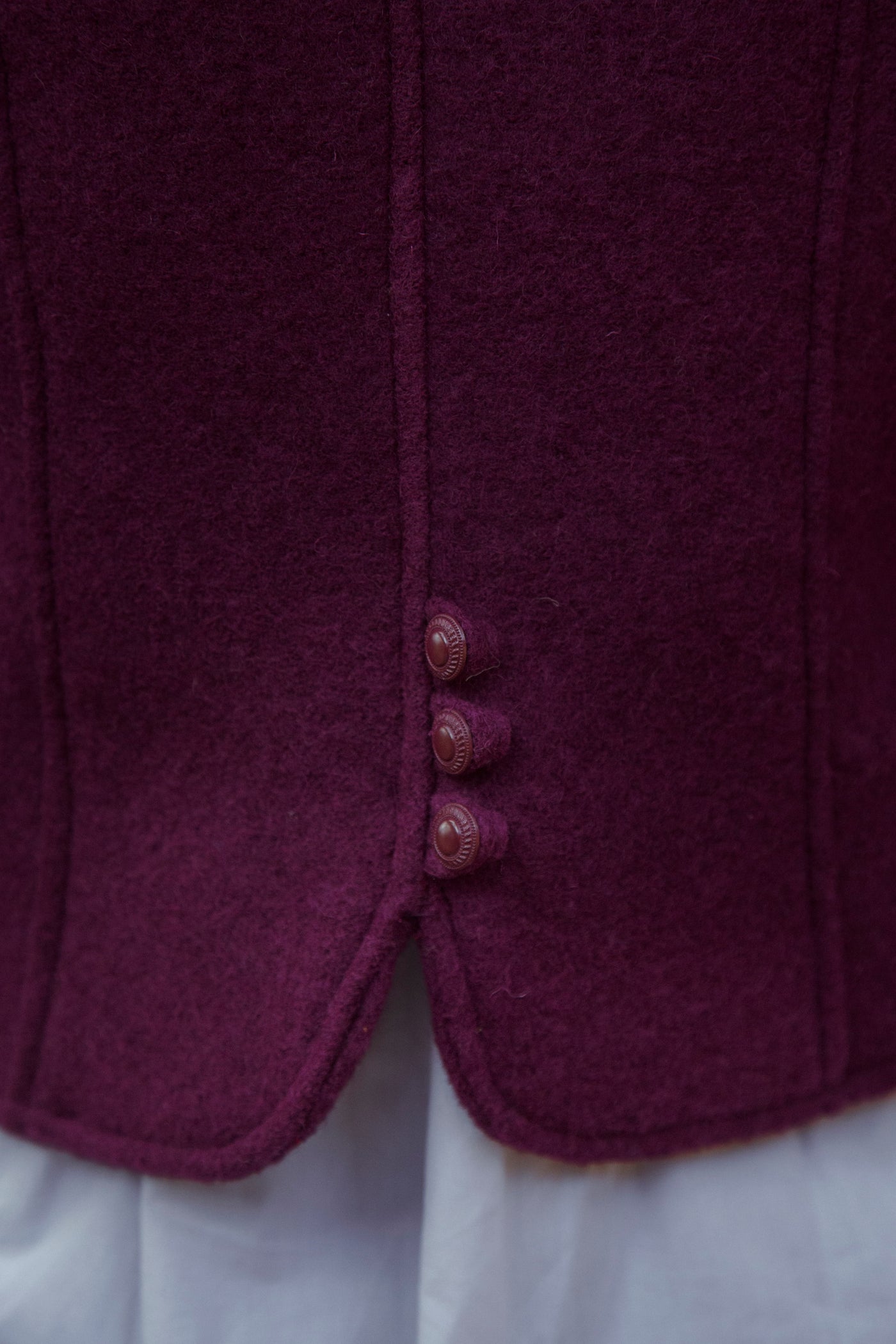 KIWANO BURGUNDY JACKET