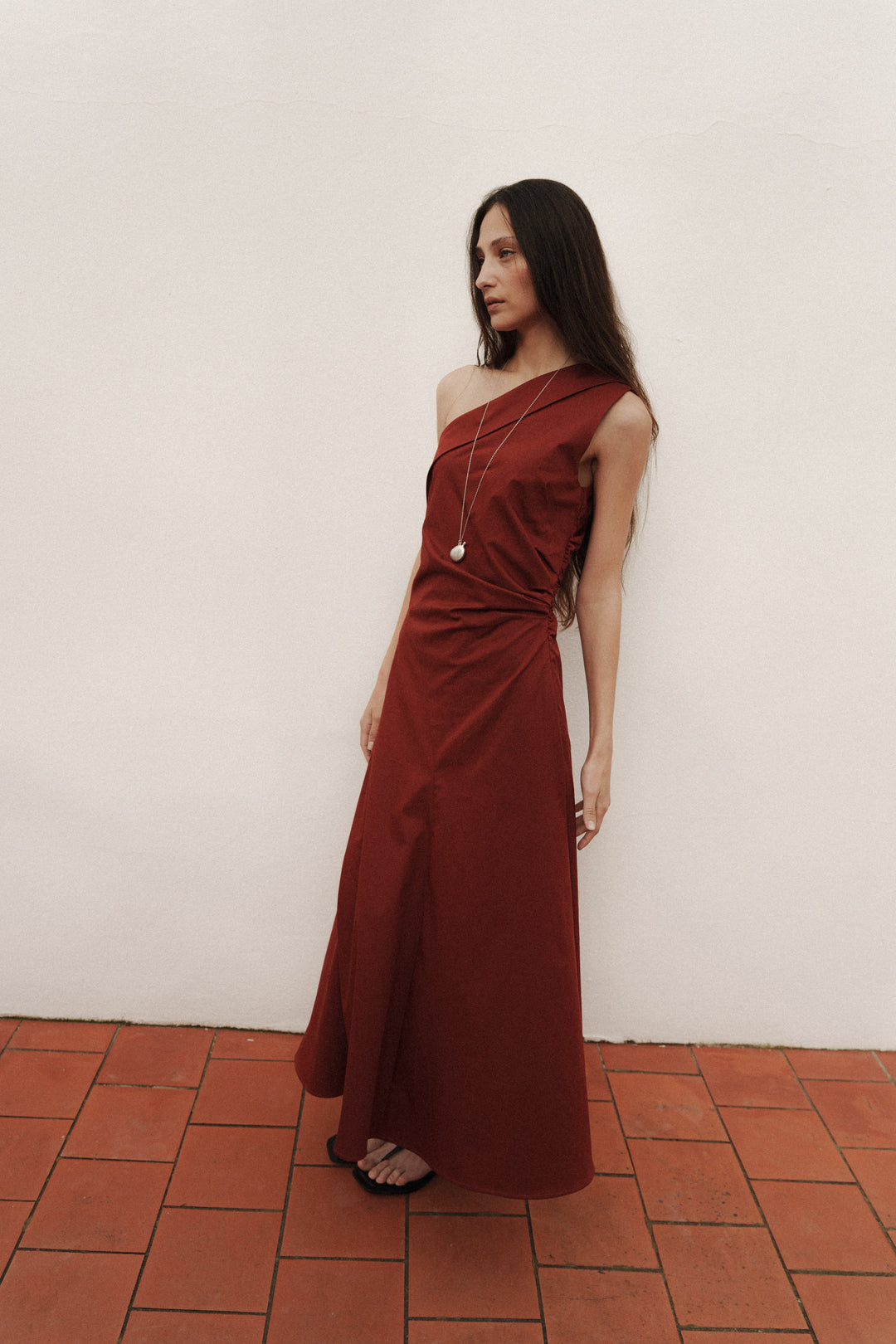 VESTIDO NEFERTITI TEJA