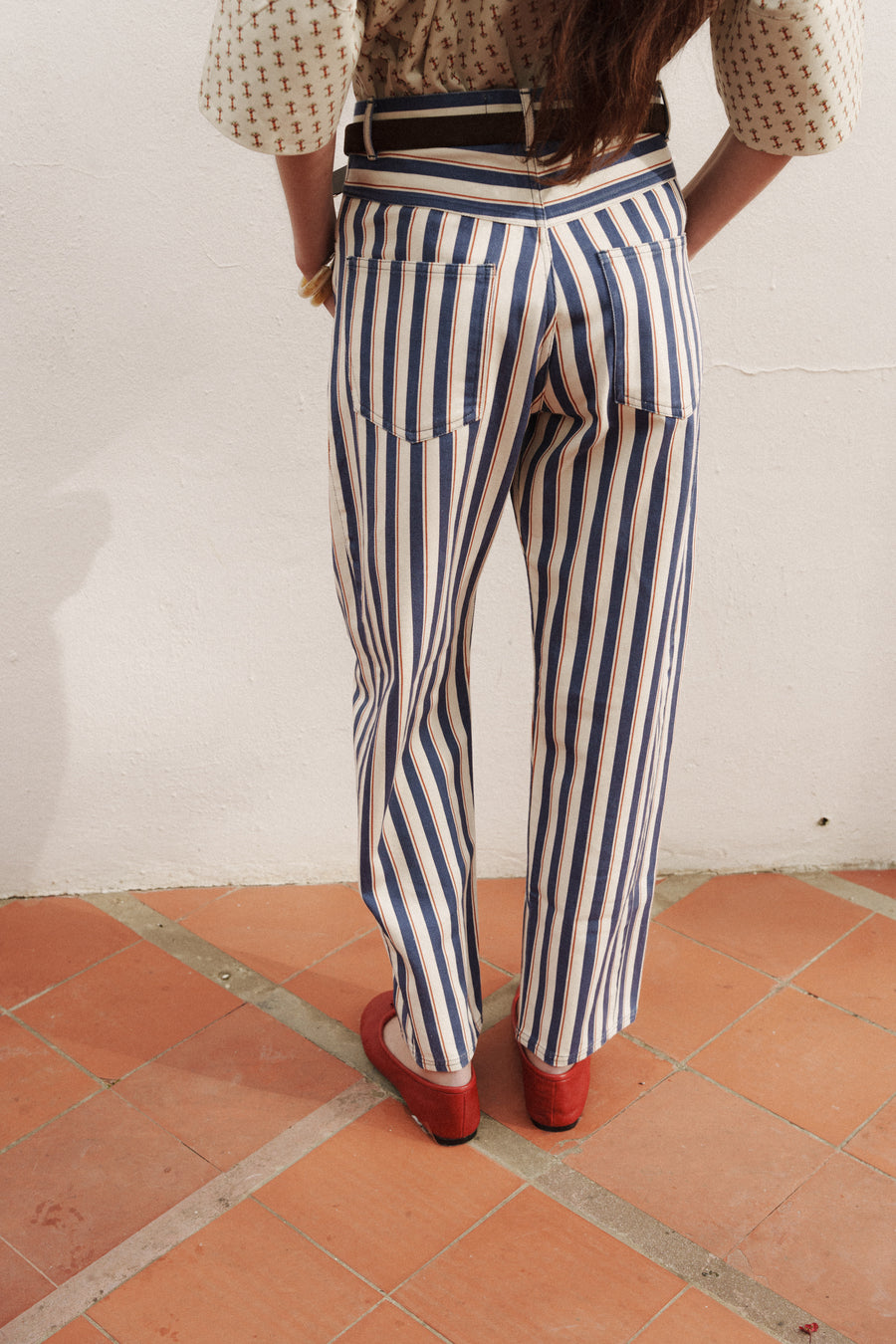 PANTALÓN TRIFLO AZUL