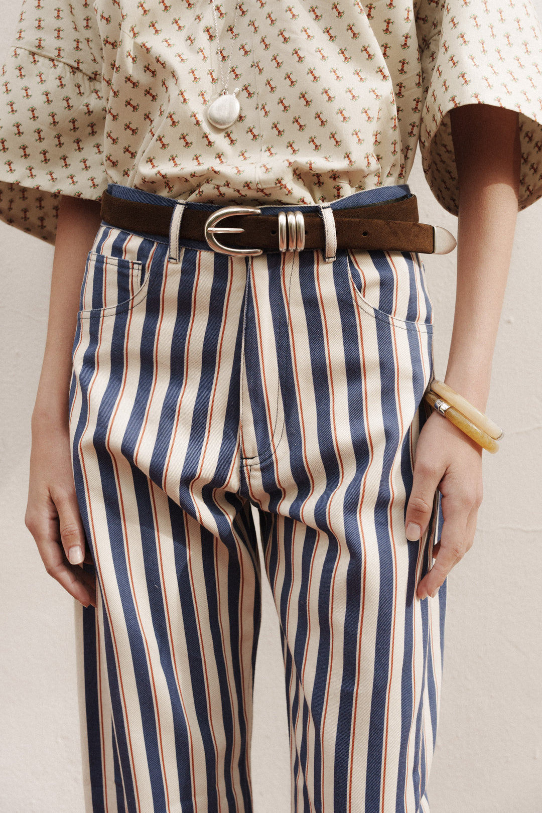 PANTALÓN TRIFLO AZUL