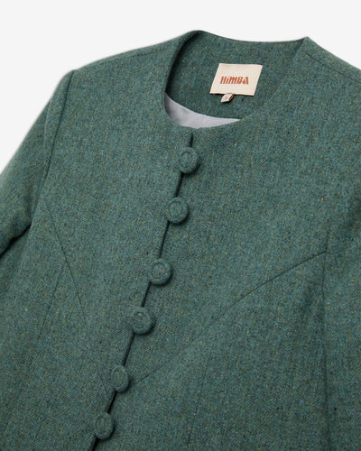 PLATONIA WATER GREEN JACKET