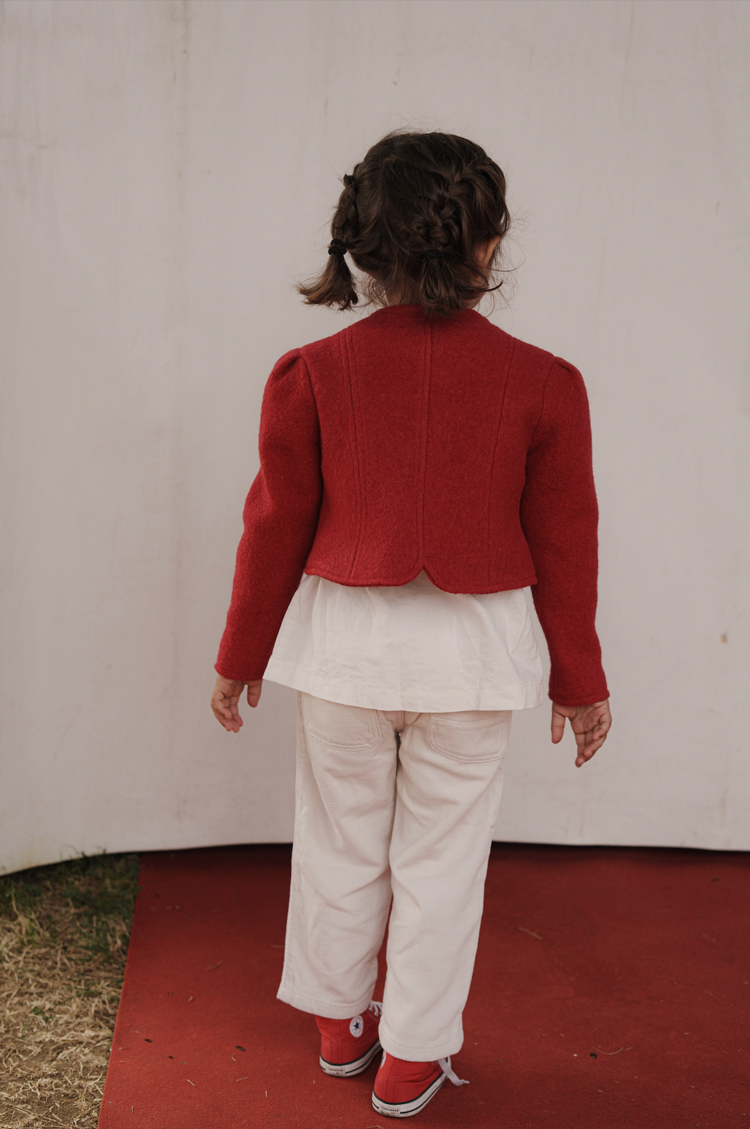MINI CHAQUETA CLOWN ROJO