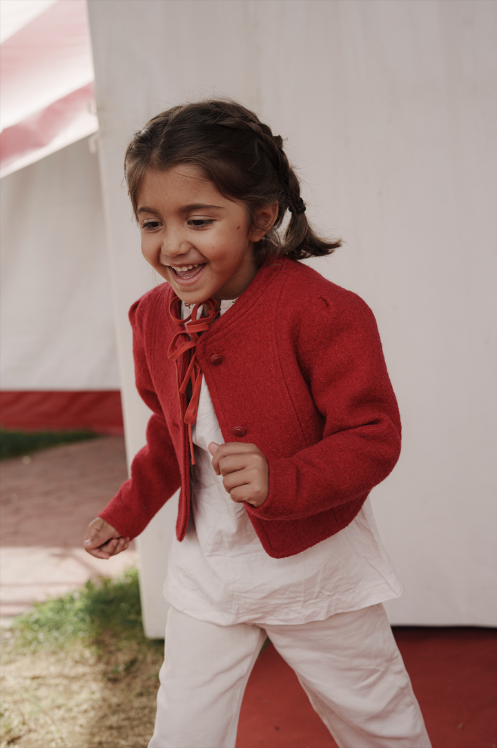 MINI CHAQUETA CLOWN ROJO
