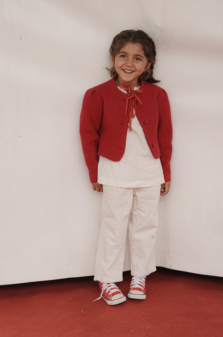 MINI CHAQUETA CLOWN ROJO