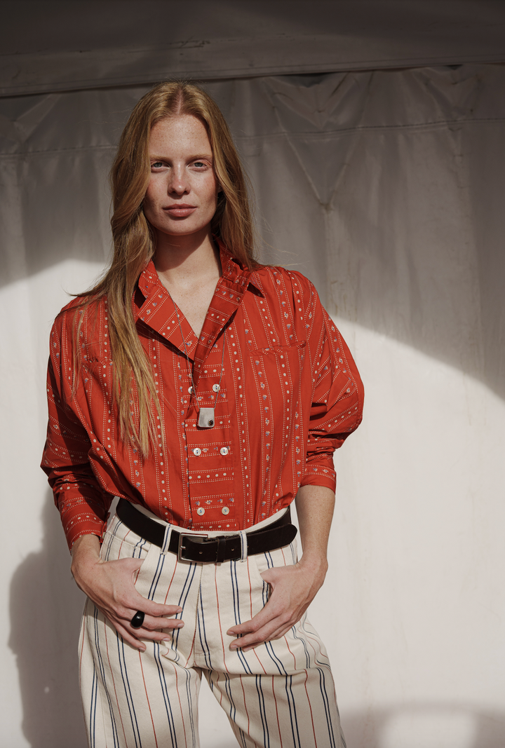 CAMISA HAT PRINT