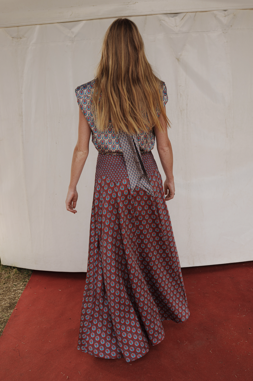 FALDA LIONA ROJA