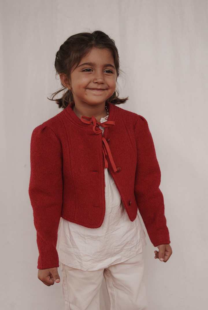 MINI CHAQUETA CLOWN ROJO