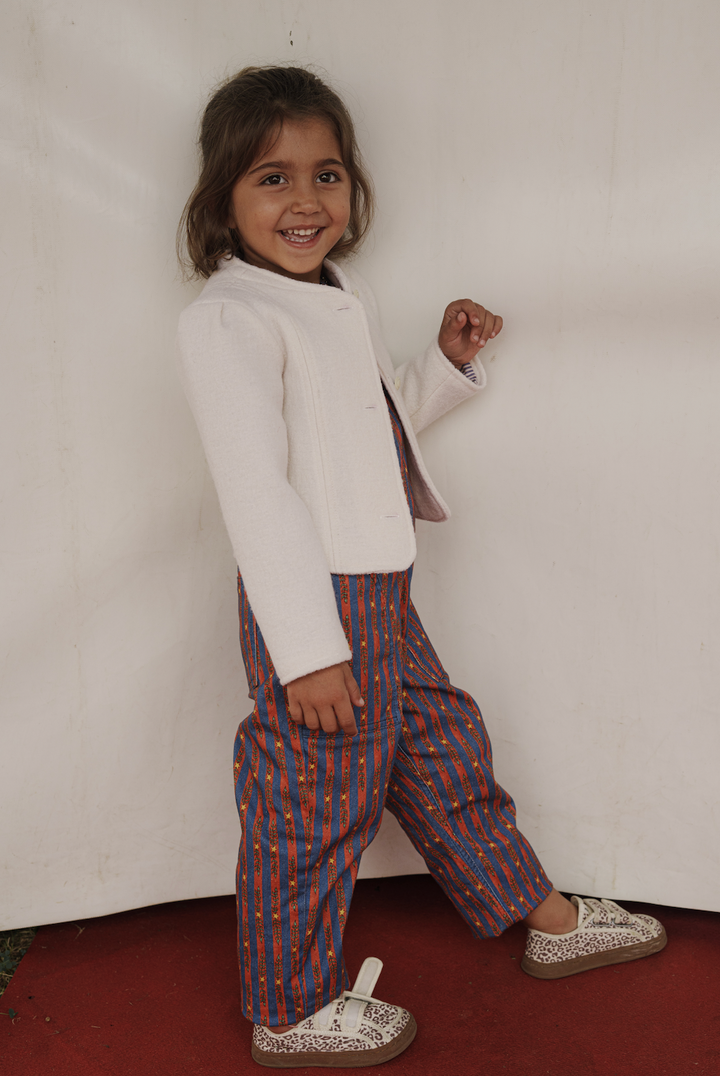 MINI CHAQUETA CLOWN CRUDO