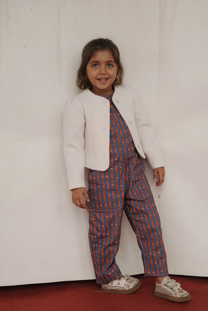 MINI CHAQUETA CLOWN CRUDO