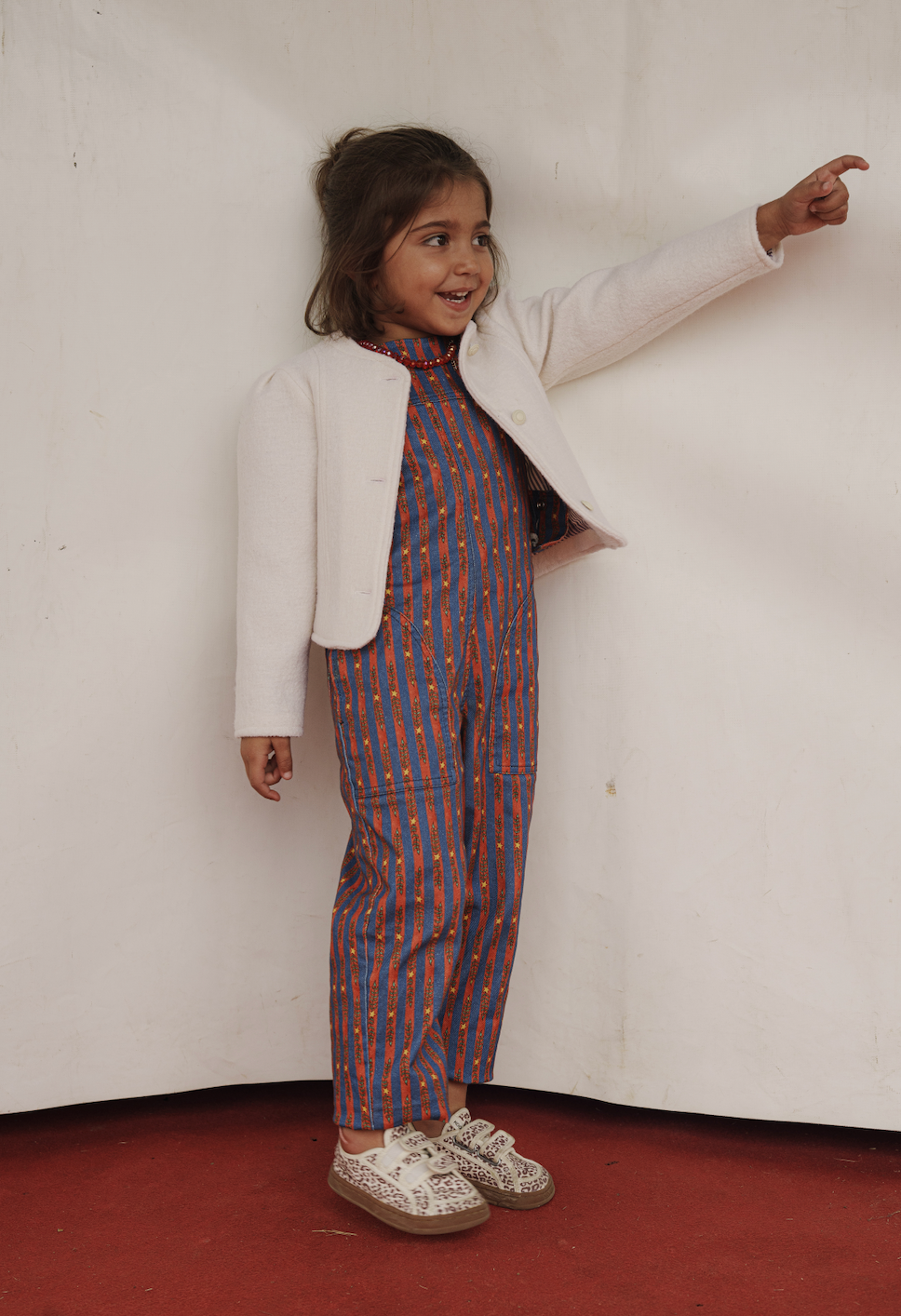 MINI CHAQUETA CLOWN CRUDO