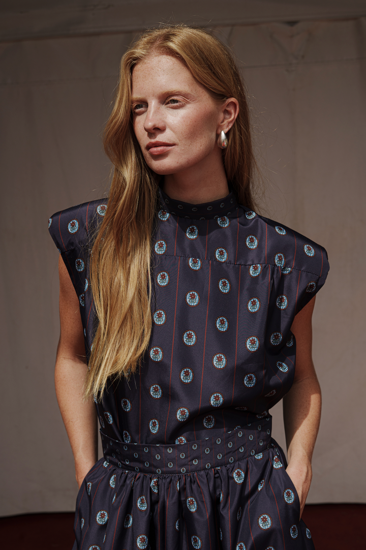 TOP LIONE AZUL
