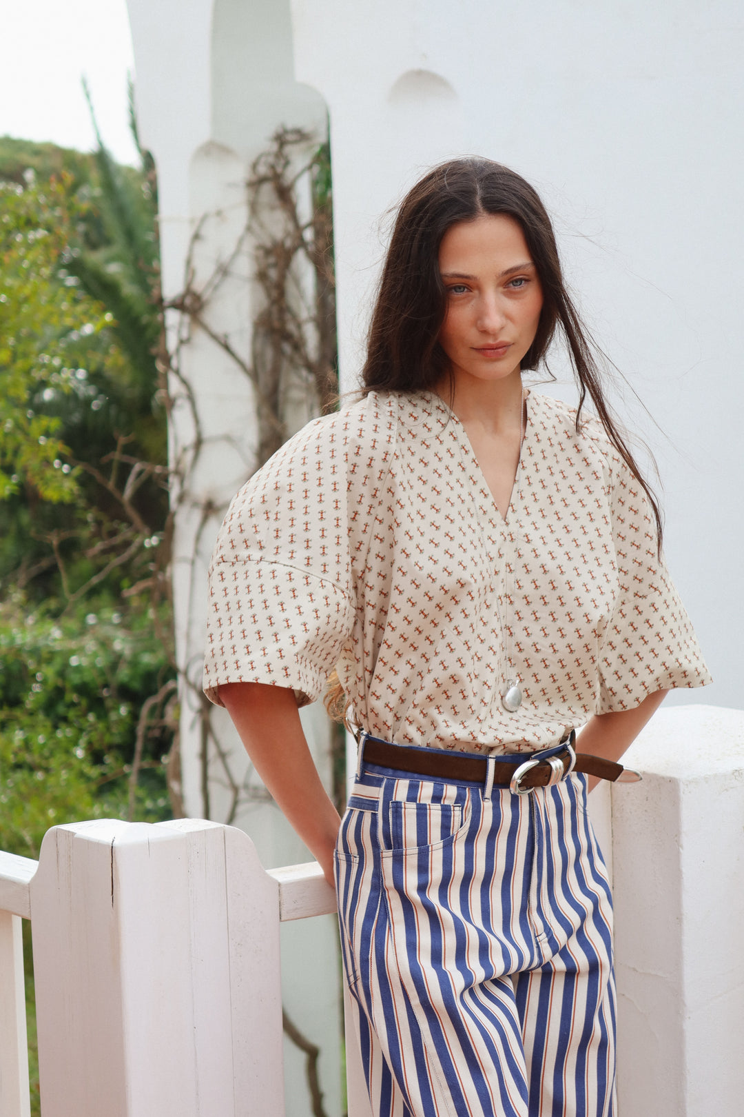 PANTALÓN TRIFLO AZUL