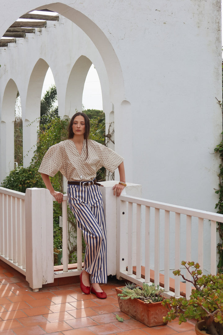 PANTALÓN TRIFLO AZUL