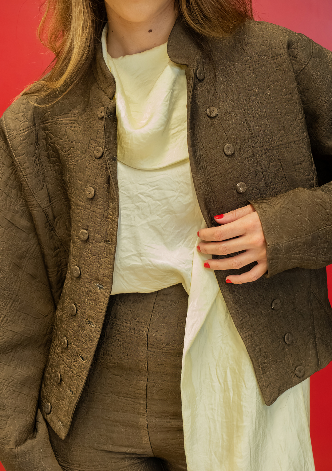 CHAQUETA NIBA JACQUARD