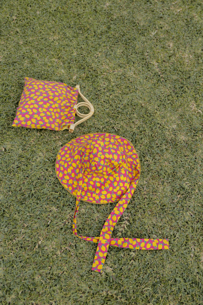 Bashira bag with flower print