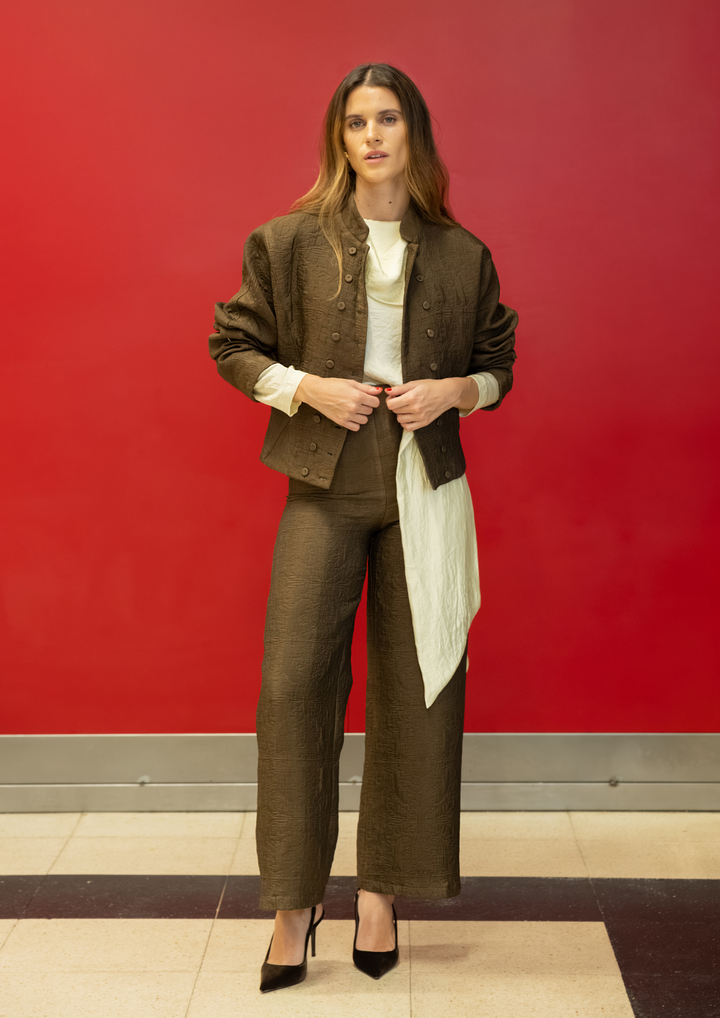 PANTALÓN NIBE JACQUARD