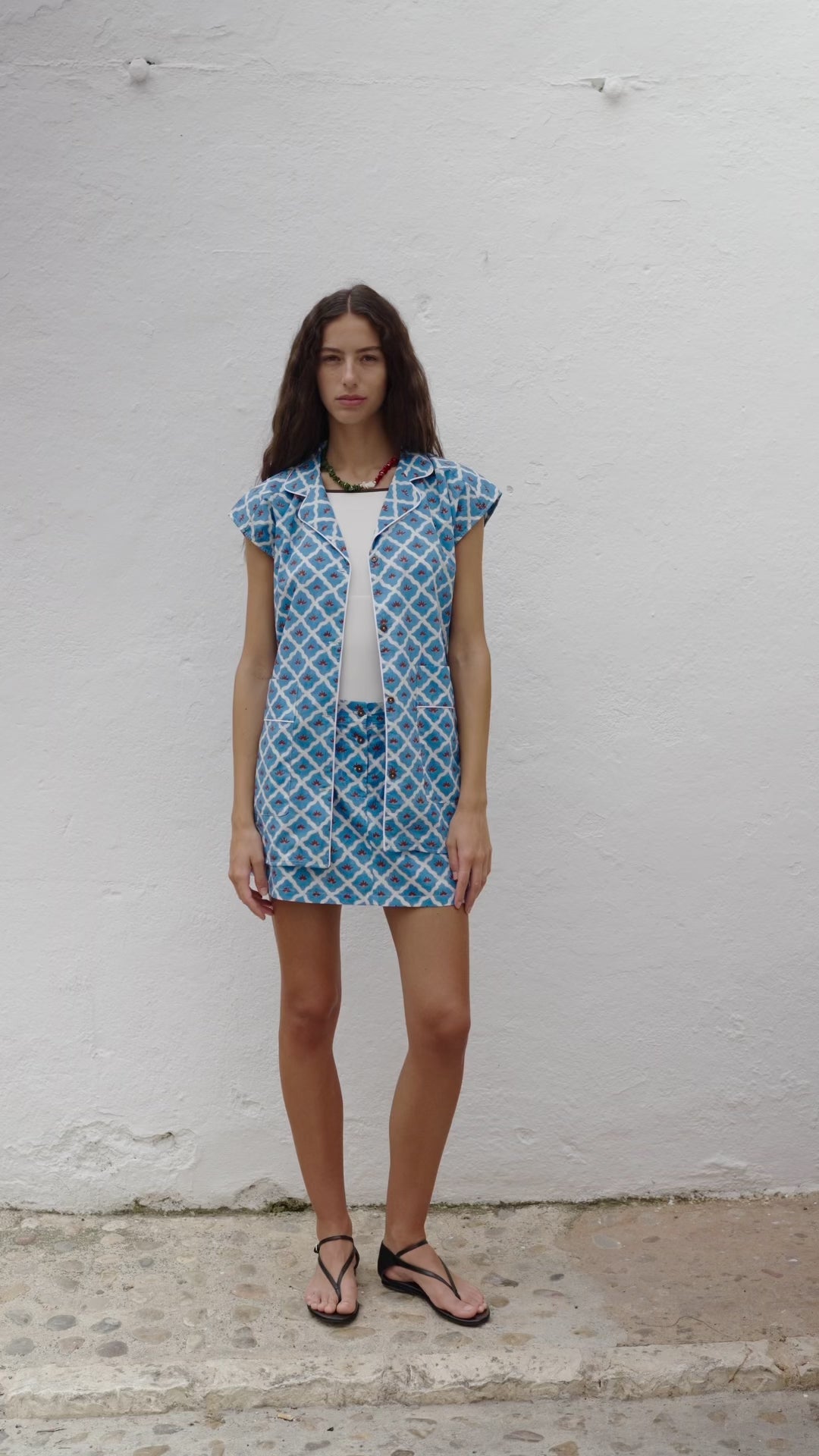 CAMISA MARBEL PRINT