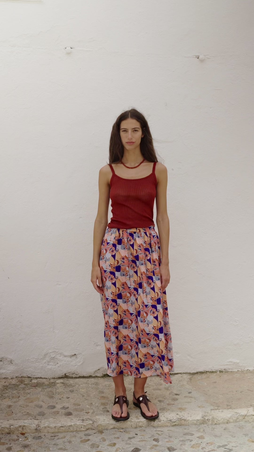 FALDA ROSI GEOMETRICA
